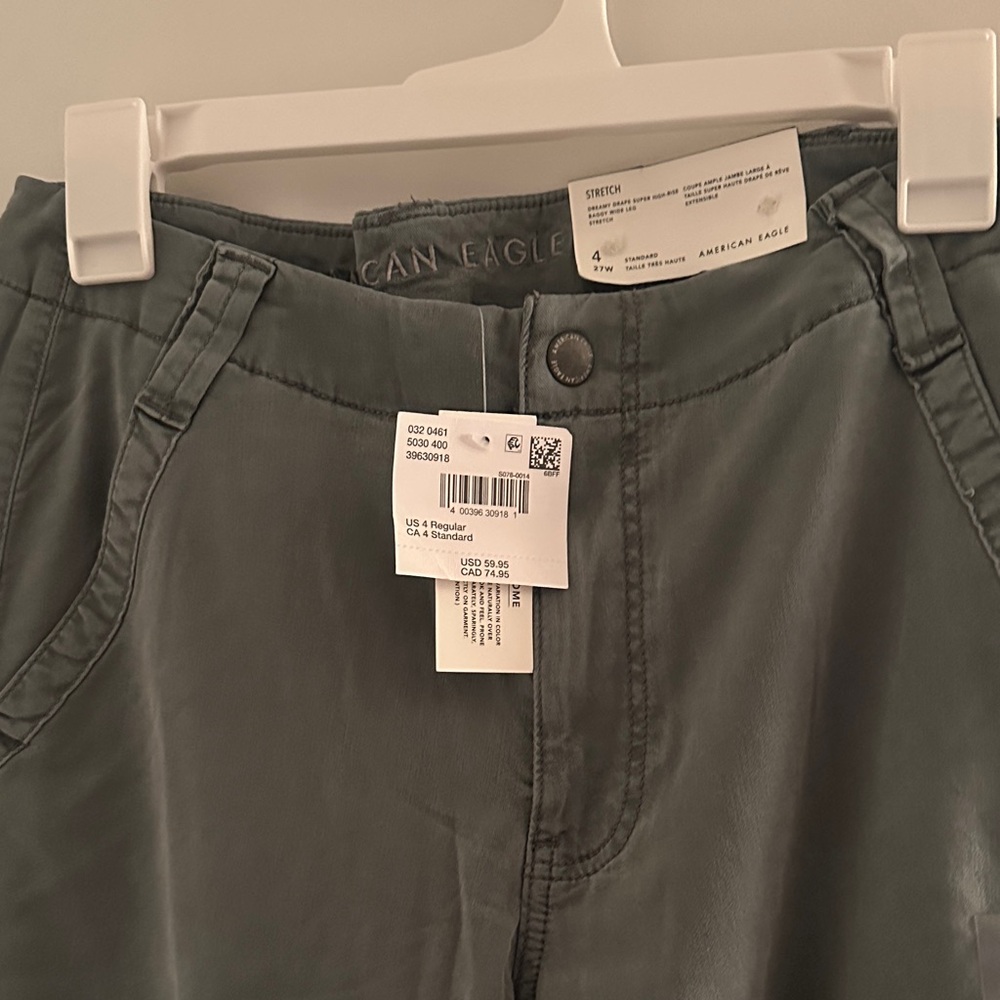 American Eagle baggy Wide Leg Stretch pants